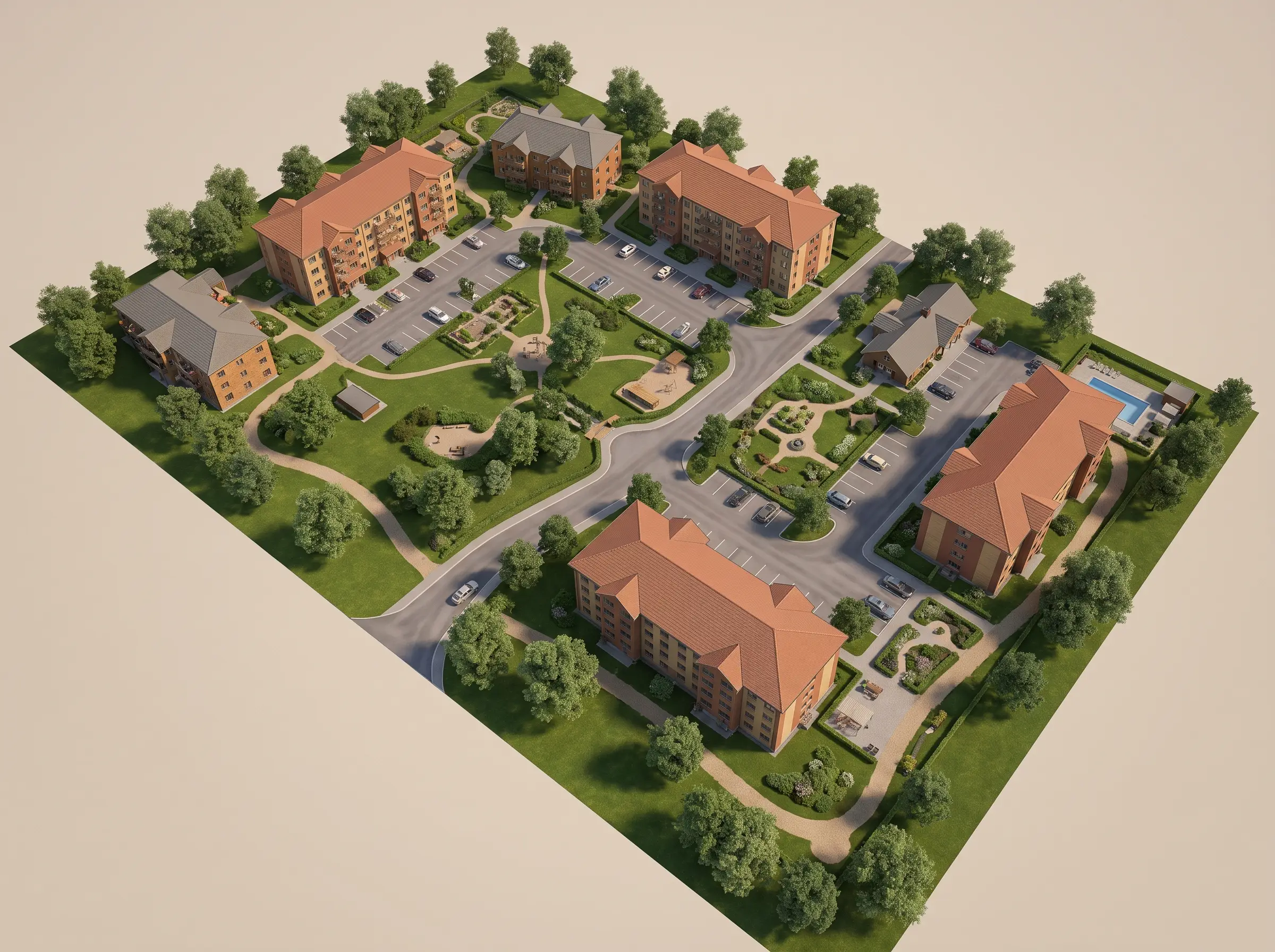 Site plan · development overview