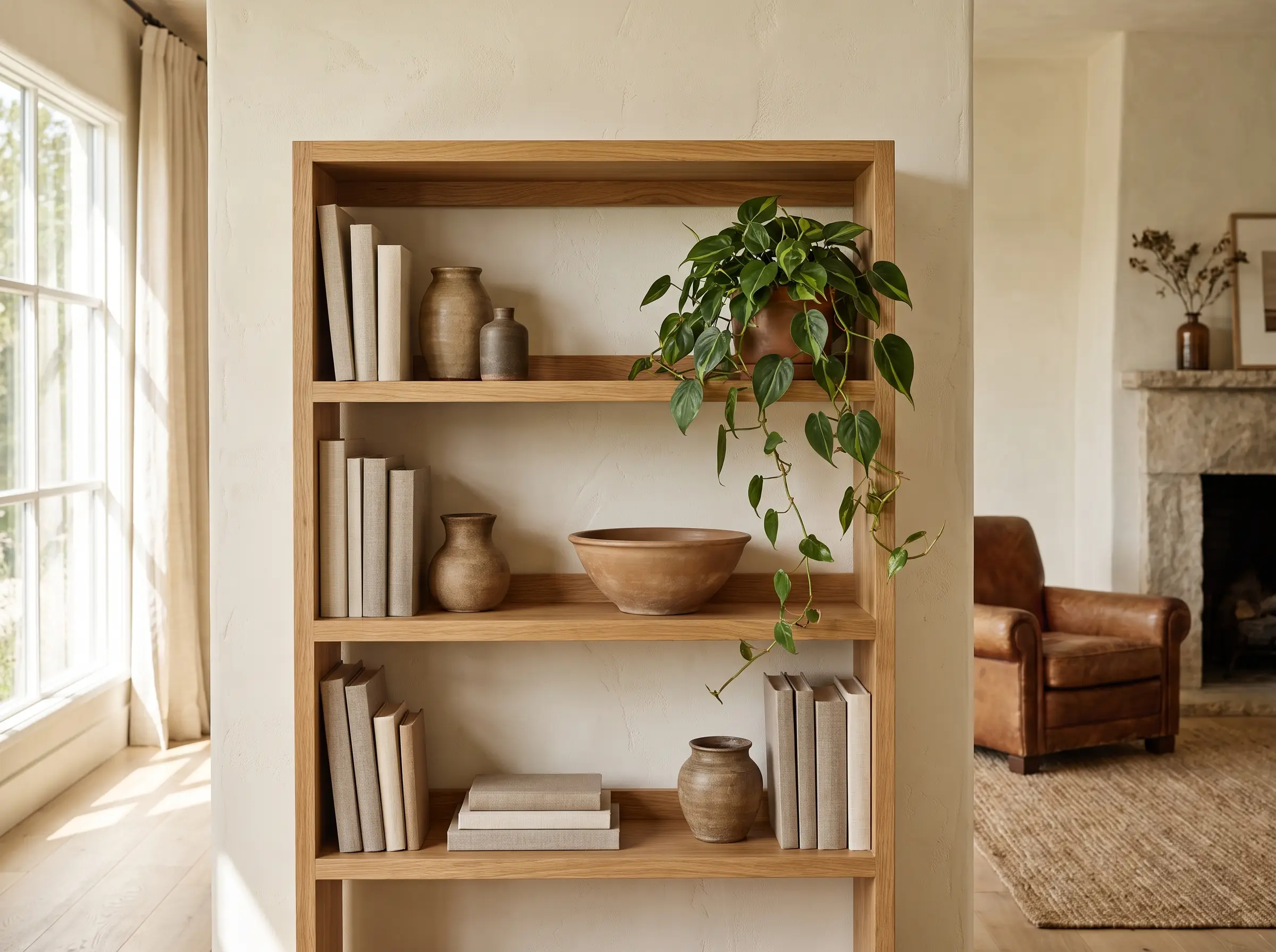 Bookshelf · styled scene
