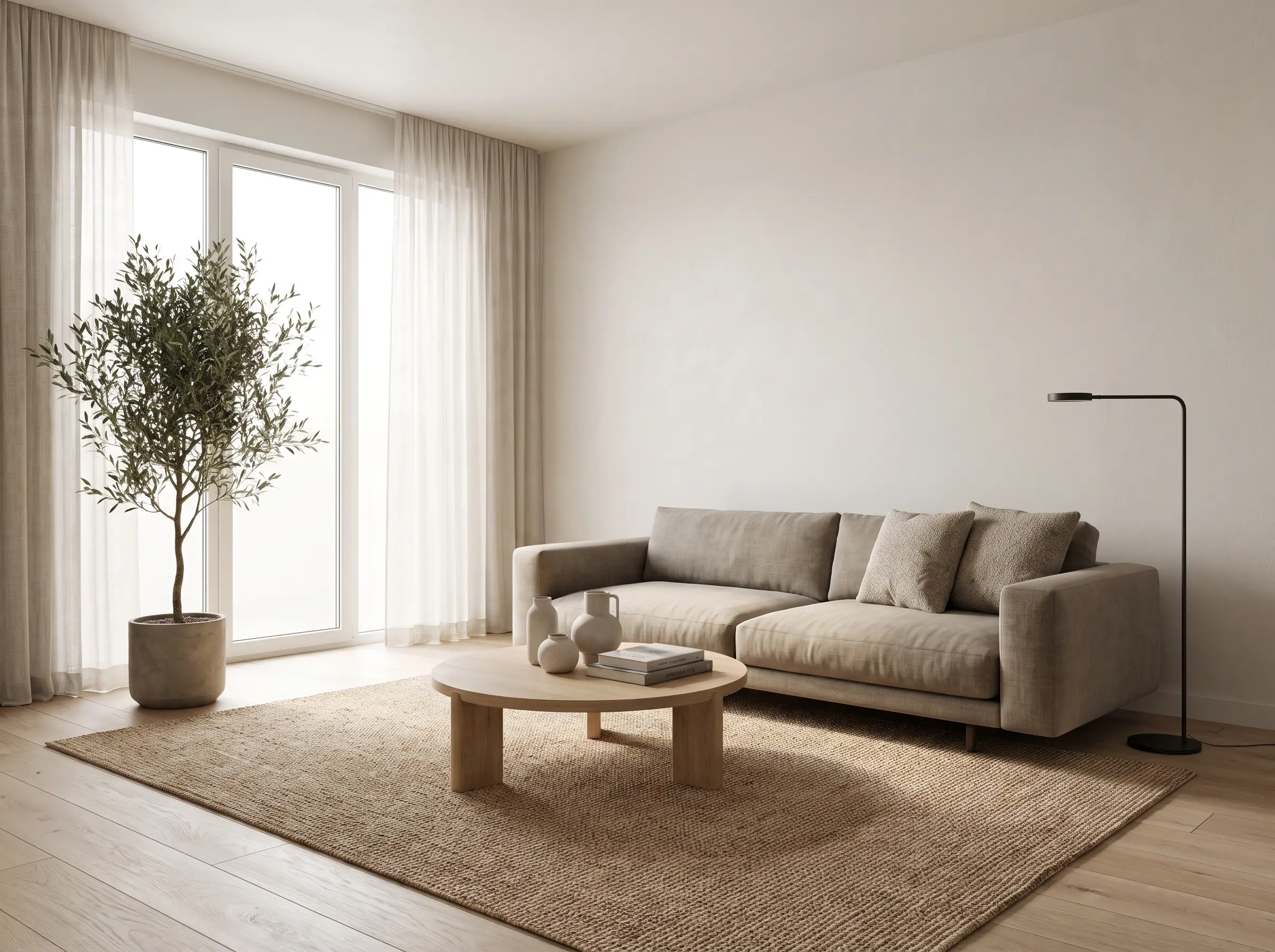 Scandinavian living room · daylight