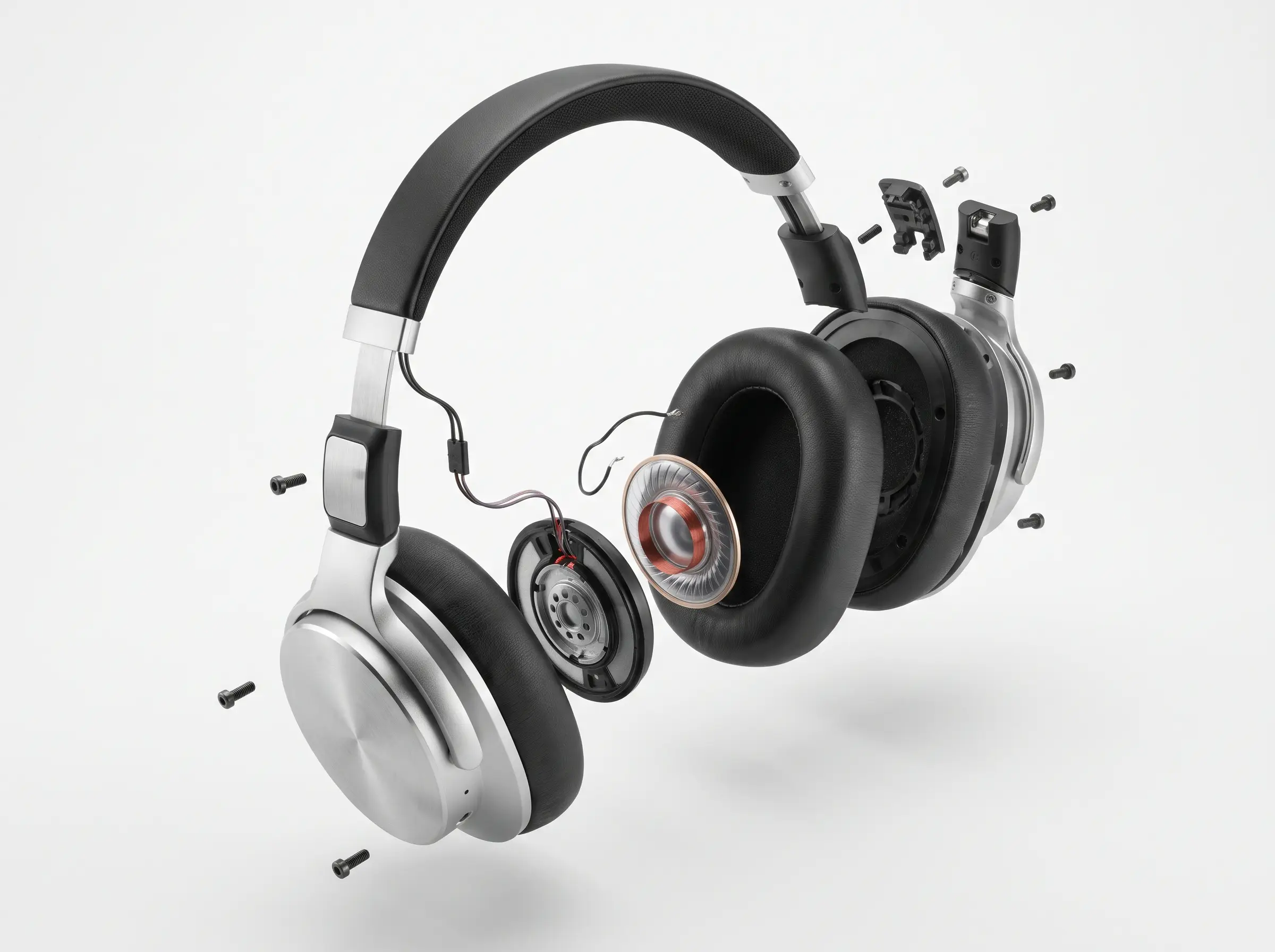 Headphones · exploded view